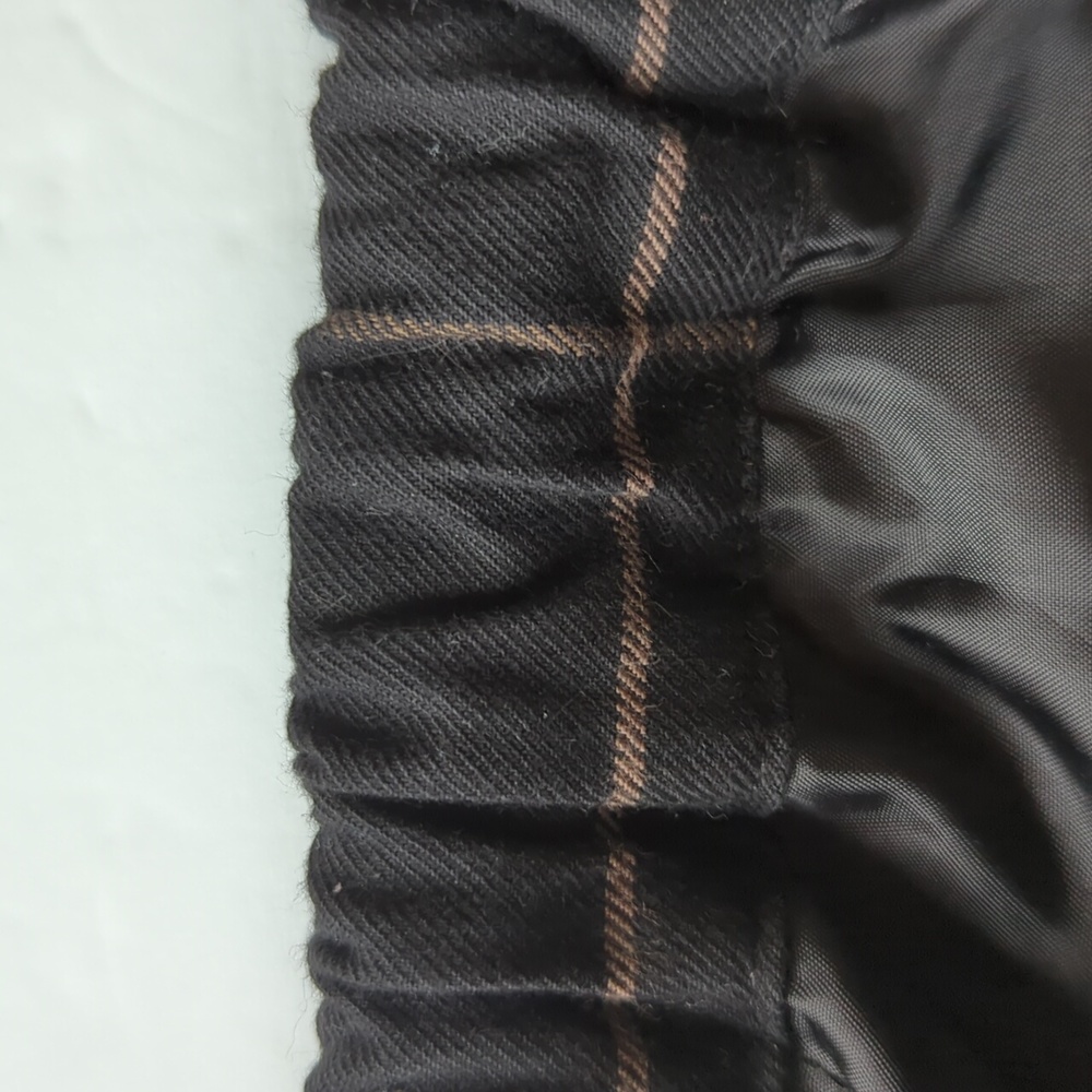 Liz Claiborne Simply Liz Plaid Career Pants 10 Black Brown/Tan Pattern - Picture 4 of 16